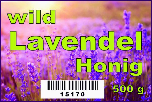 Portugisischer wild Lavendel Honig 500 g